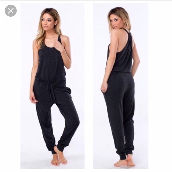 Spiritual Gangster Racerback Ballet Rib Jumpsuit - Picture 3 of 8